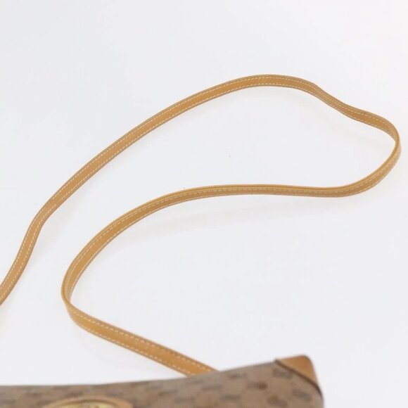 GUCCI Micro GG Supreme Shoulder Bag PVC Beige Gold 007 104 4916 Auth BA7113 - Picture 8 of 16